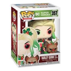 Funko POP: DC Holiday - Harley Quinn with Helper