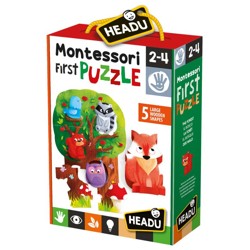 HEADU - Montessori - Moje první puzzle - Les