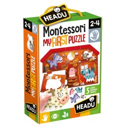 HEADU - Montessori - Moje první puzzle - Farma