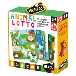 HEADU - Montessori - Zvířecí Lotto