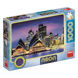 Puzzle Neon - Opera v Sydney (1000 dílků)