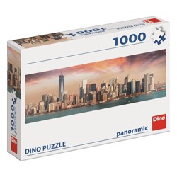 Puzzle Panoramic - Manhattan za soumraku (1000 d...