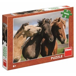Puzzle XL - Barevní koně (300 dílků)