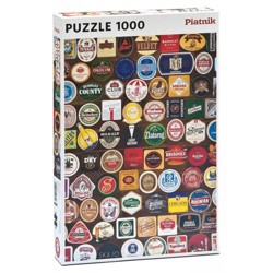 Puzzle - Pivní tácky (1000 dílků)