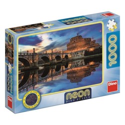 Puzzle Neon - Andělský hrad (1000 dílků)