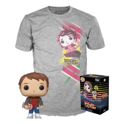 Funko POP Tee Box: Back to the Future - Marty, F...