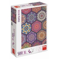 Puzzle XL Relax - Mandaly (500 dílků)