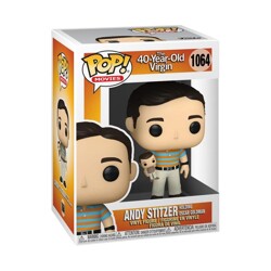 Funko POP: The 40 Year Old Virgin - Andy holding Oscar