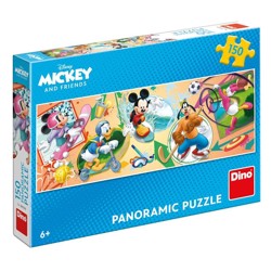 Puzzle Panoramic - Mickey s kamarády sportují (1...