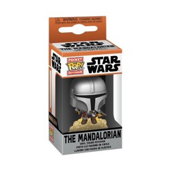 Funko POP: Keychain Star Wars The Mandalorian - The Mandalorian Flying