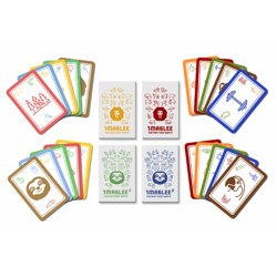 Imaglee - Fantastické karty: sada #5 (zelená, modrá, žlutá a červená krabička)...