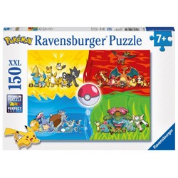 Puzzle XXL - Pokémon - Druhy Pokémonů (150 dílků...