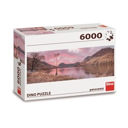 Puzzle Panoramic - Jezero v horách (6000 dílků)