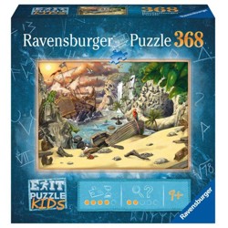 Exit Kids puzzle: Piráti (368 dílků)