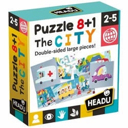 HEADU - Puzzle 8+1 Město