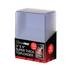 UltraPRO - Toploader - 3'' x 4'' Super Thick 130...