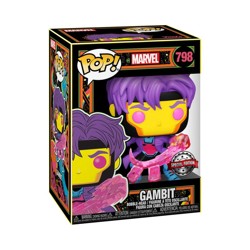 Funko POP: Marvel Black Light - Gambit (exclusiv...