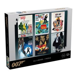 Puzzle - James Bond 007 - Herecké debuty (1000 dílků)