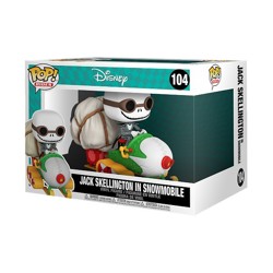 Funko POP Deluxe: Nightmare before Christmas - Rides Jack with Goggles & Snowmobile