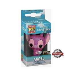 Funko POP: Keychain Lilo &amp; Stitch - Angel (limited diamond edition)