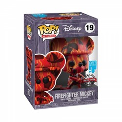 Funko POP: Mickey - Firefighter Mickey (Artist Series) with Pop Protector