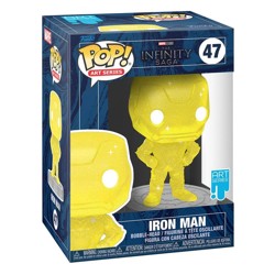Funko POP: Infinity Saga - Iron Man (Yellow) (Artist Series) with Pop Protector
