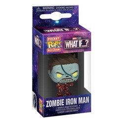 Funko POP: Keychain Marvel What If...? - Zombie Iron Man