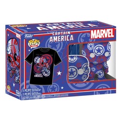 Funko POP Tee Box: Captain America Civil War - C...
