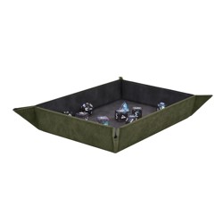 UltraPRO Foldable Dice Rolling Tray - Emerald