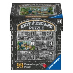 Exit escape puzzle: Zimní zahrada (99 dílků)
