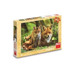 Puzzle XL - Liška s mláďátkem (300 dílků)