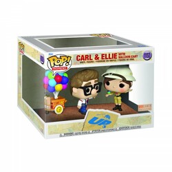 Funko POP Moment: Up - Carl & Ellie w/Balloon Ca...