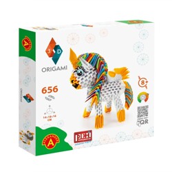 Origami 3D - Jednorožec