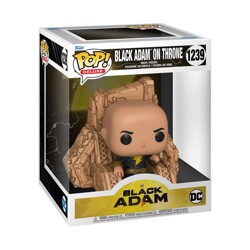 Funko POP Deluxe: Black Adam - Black Adam on Thr...