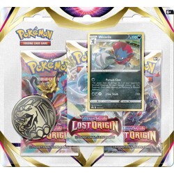 Pokémon Sword & Shield - Lost Origin 3 Blister Booster - Weavile