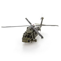 Metal Earth kovový 3D model - Black Hawk