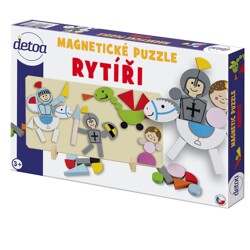 Magnetické puzzle Rytíři