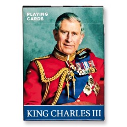 Poker karty King Charles III.