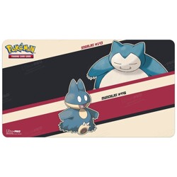 UltraPRO hrací podložka Pokémon - Gallery Series Snorlax and Munchlax