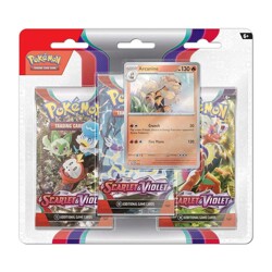 Pokémon Scarlet &amp; Violet 3 Blister Booster - Arcanine