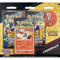 Pokémon TCG: Crown Zenith Pin Collection - Cinderace