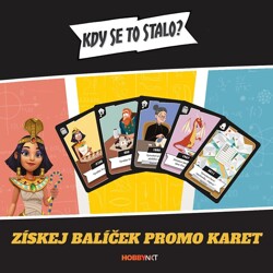 Kdy se to stalo? - Balíček 19 promo karet s tématikou deskových her