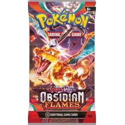 Pokémon Scarlet &amp; Violet - Obsidian Flames - 1 Booster