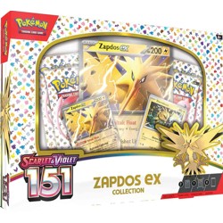 Pokémon Scarlet &amp; Violet - 151 - Zapdos ex Box
