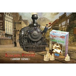 Jízdenky, prosím! Legacy: Legendy západu - Set miniatur velkých měst (promo)