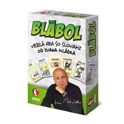 Blábol - originální společenská hra so slovami Ivana Mládka ve slovenštině
