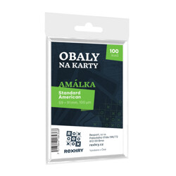 Obaly na karty REX - Standard American - Amálka - 59 x 91 mm (100 ks)