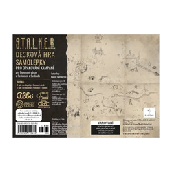 STALKER - Sada náhradních samolepek (Srdce Zóny, Povinnost a Svoboda)