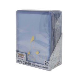 UltraPRO Pokémon: Pikachu Toploader and Penny Sleeves Combo Pack (25pack)