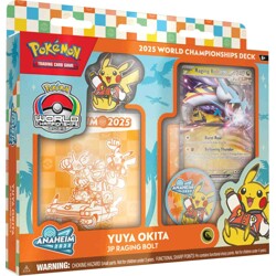 Pokémon TCG - 2025 World Championship Deck: Yuya Okita - JP Raging Bolt Box